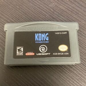 Kong 8th Wonder of the World GameBoy Advance Cartridge GBA